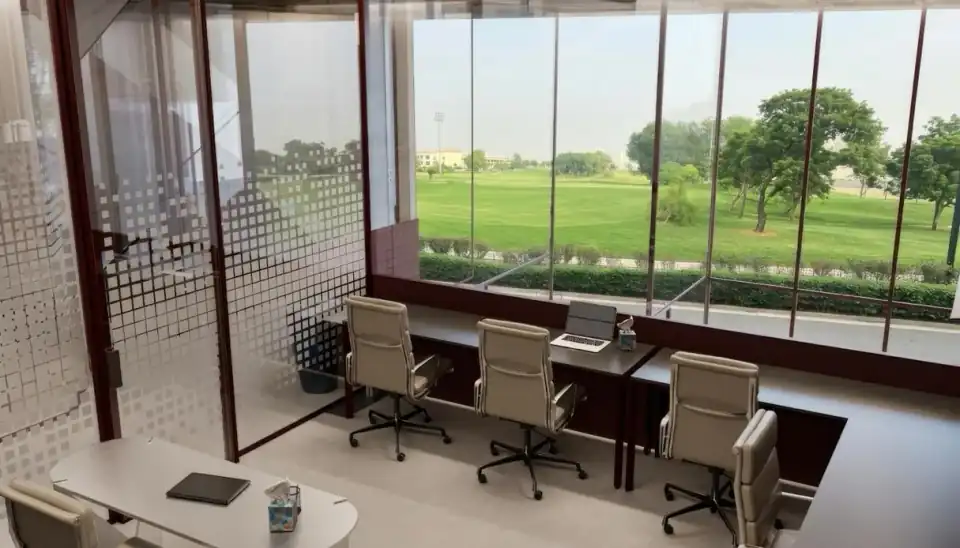 The golf-course outlook from Fairway Junction